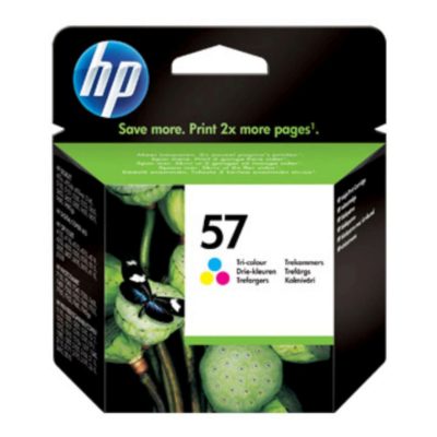 hp 57 Ink Cartridge, Tri-Colour Single Pack, C6657AE hp 57 Ink Cartridge, Tri-Colour Single Pack, C6657AE